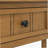 Daisy Series Console Table Traditional Design With Two Drawers And Bottom Shelf (Natural)-1237610956