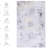 & Pet Area Rug For Living Room - Washable, Non-Slip, Appealing  Gray/Gold, 2'6'' X 10' Hallway Mat-600691098