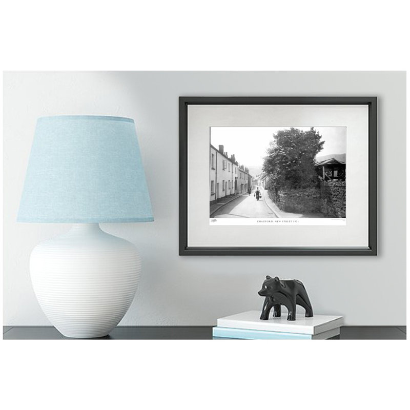 Chagford, New Street 1931 - Single Picture Frame Print, 60cm H x 80cm W x 2.3cm D