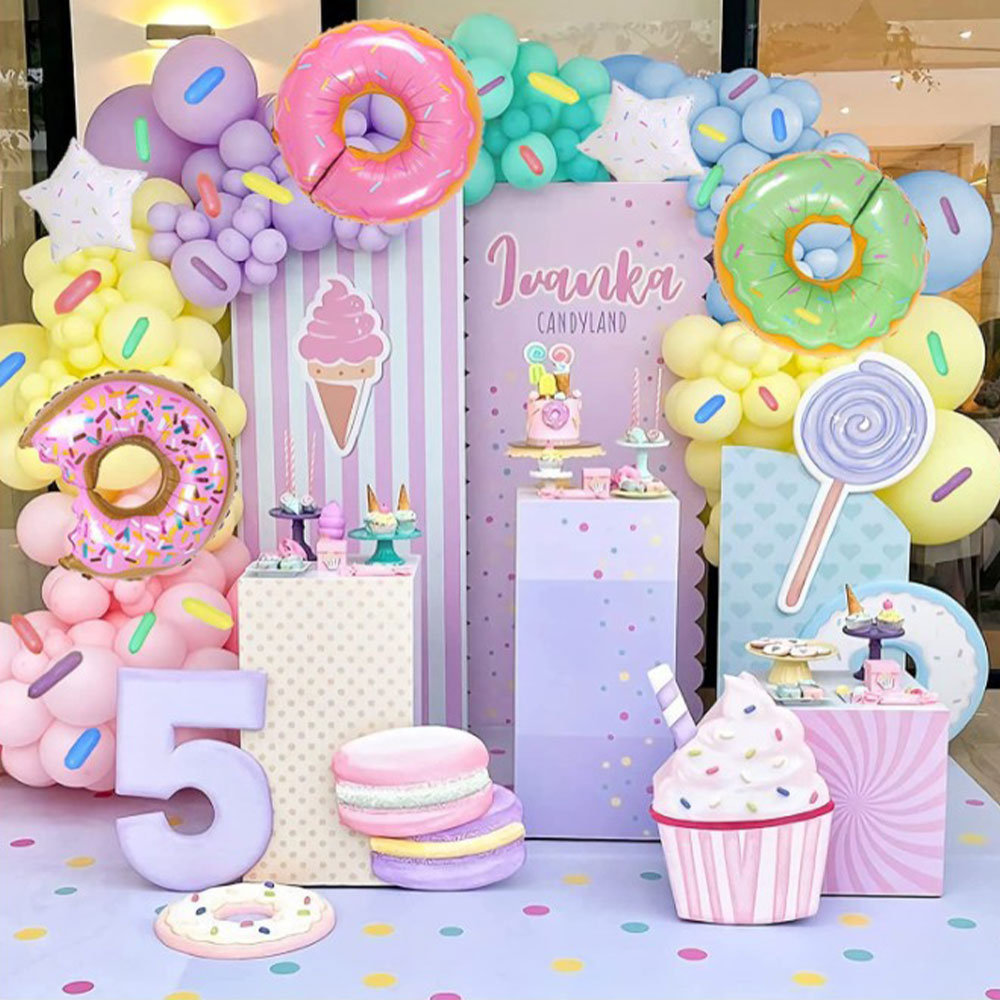Creative Converting Boho Rainbow 1st Birthday Decorations Kit, 35 ct