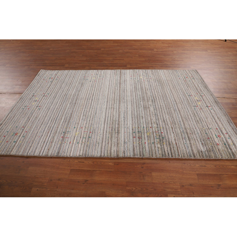 Tapis de terre Gabbeh 5 x 8