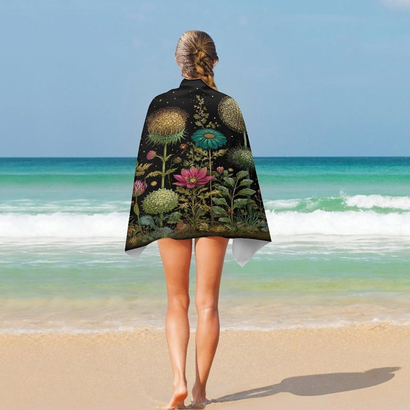 Serviette de plage Floral Garden