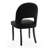 Linen Upholstered Dining Chairs with Curved High Back and Solid Wood Legs-1540862362-1540862373