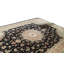 Tapis ivoire et ivoire noué à la main de haute qualité