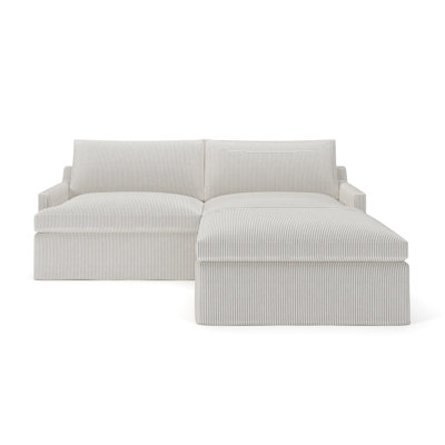 Wrenley 3-Piece Slipcovered Modular Sectional by Birch Lane