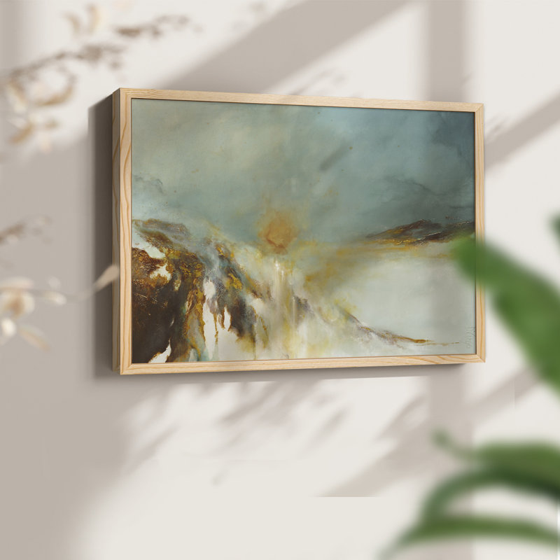 Terra Sol - Reproduction encadrée - Restickable, H 11 po x l 14 po, Naturel