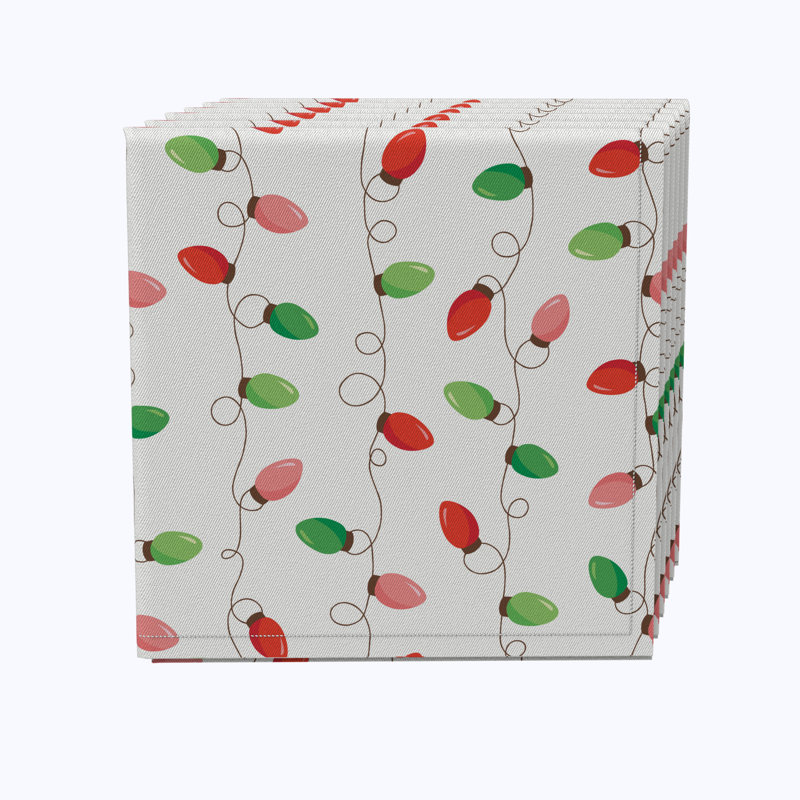 Efrata 100% Cotton No Pattern Square Napkin
