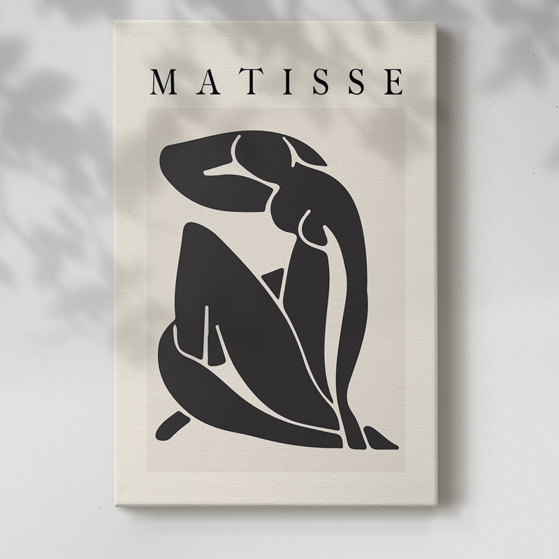 Matisse ccclxxix, reproduction encadrée - reproduction de toile seulement - non encadrée, H 18 po x l 12 po