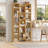 Beetner 71.3''H 8-Tier Cube Bookcase, Media Storage Shelves (Adjustable Shelves)-2070163336