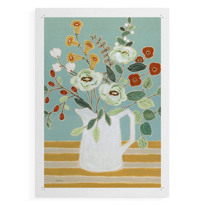 Joyful Blossoms II -Canvas Print Only - NOT FRAMED