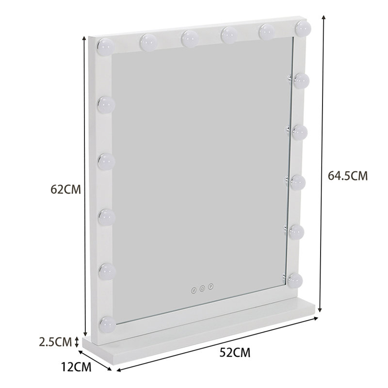 Metal Rectangle Floor Mirror