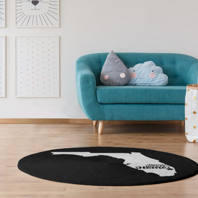 Tapis en poly-chenille pour palmier home