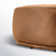 Adna 26.5" Genuine Leather Triangular Upholstered Ottoman