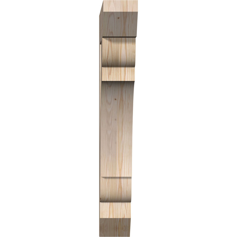 Support à lattes l 5 5 po x P 28 po x H 40 po, sapin Douglas, Douglas (lisse), H 40 po x l 5,5 po x P 28 po