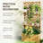 Raised Garden Bed with Trellis and Plant Shelf, Nature Wood