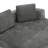 2-Piece Round Chenille Upholstered Cushioned Sofa Set-131646106
