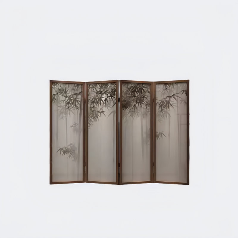 New Chinese ink bamboo screen