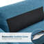 Cicero 204Cm Linen Flared Arm Sofa-981667558