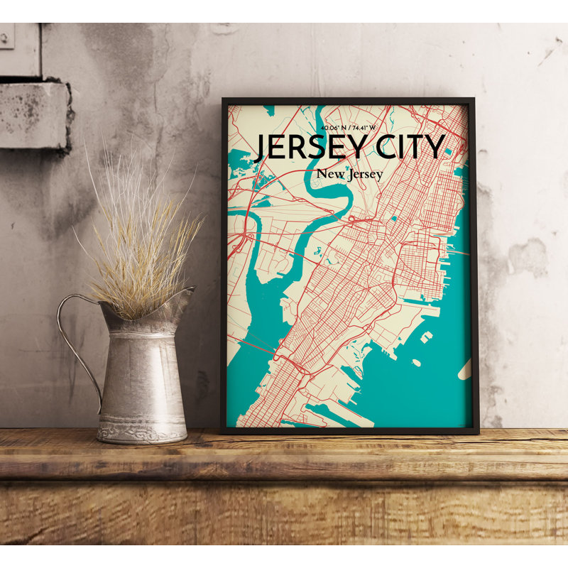 Jersey - No Frame Print, 50.8 cm H x 40.6 cm W x 0.1cm D