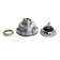 Sink Basket Strainer, Stainless Steel Body and Basket, Rubber Stopper w/ Metal Post