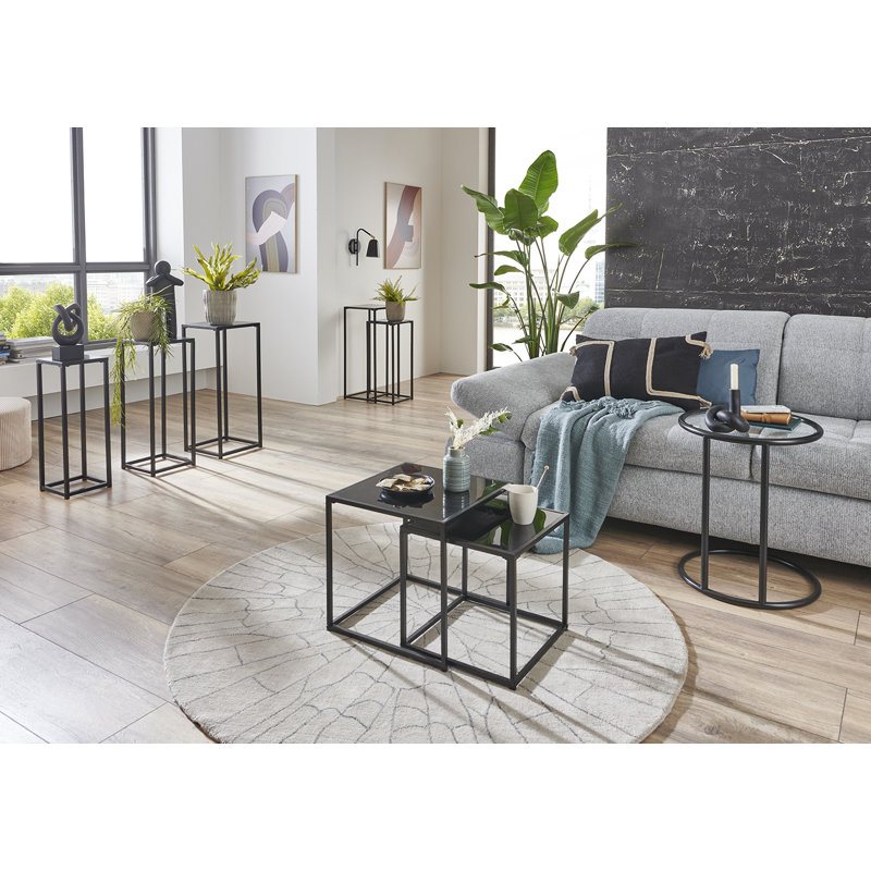 Krystsina 2 Piece Side Table Set
