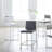 Misa Upholstered Counter Stool with Metal Frame-576239166-576239163