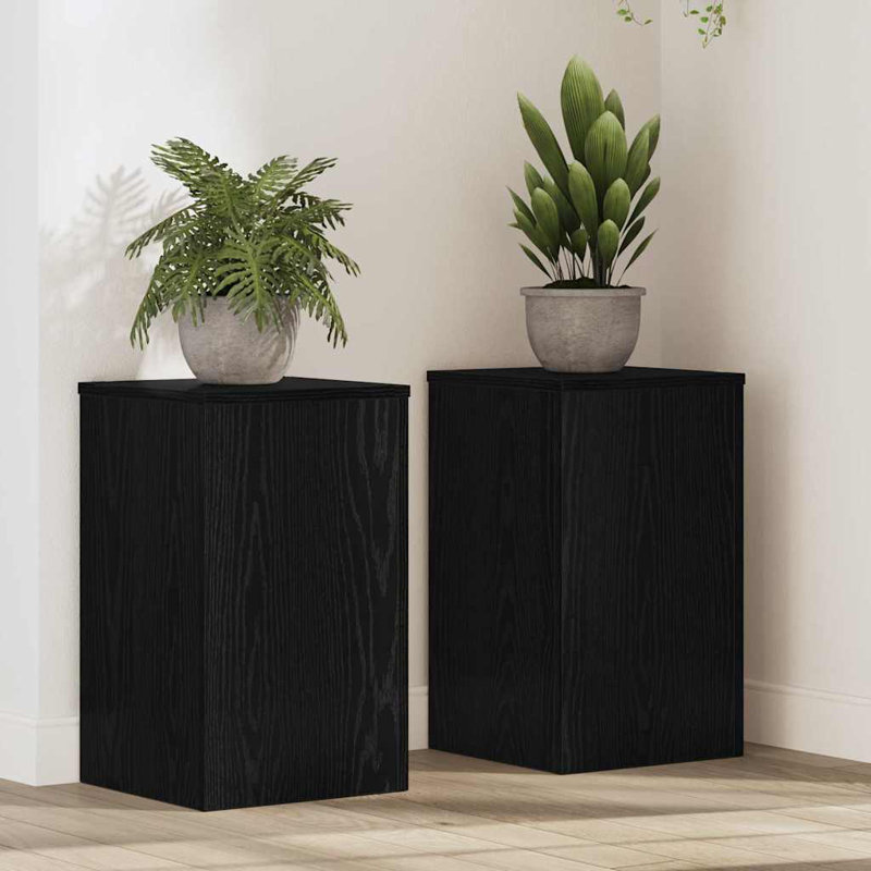Plant Stand - Set of 2, 19.7" H x 11.8" W x 11.8" D