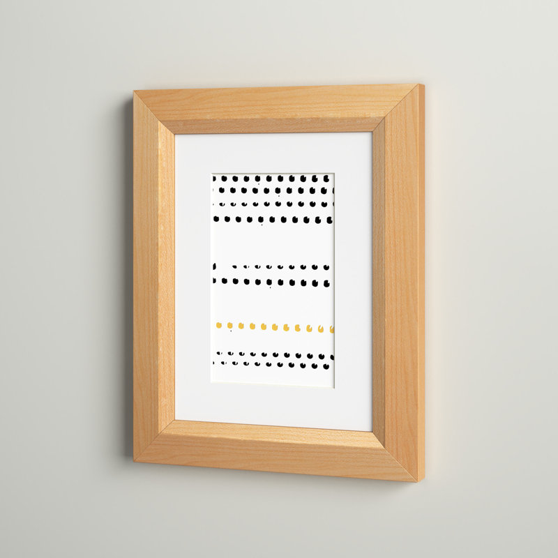 Cadre photo Daelan, Érable américain, 5 po x 7 po emmêlé à 4 po x 6 po