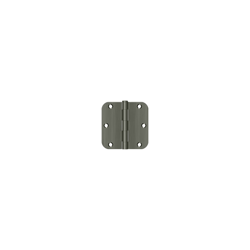 Steel Butt Bearing Hinge, Antique Nickel