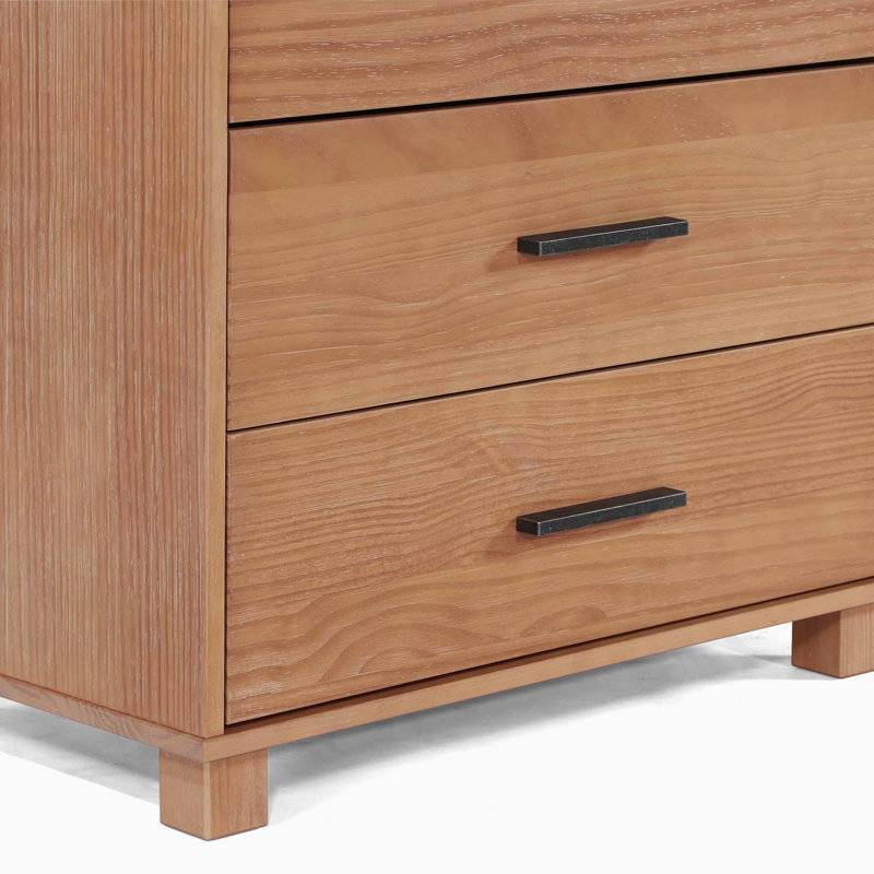 Commode 5 tiroirs l 31,75 po Loft, Acacia