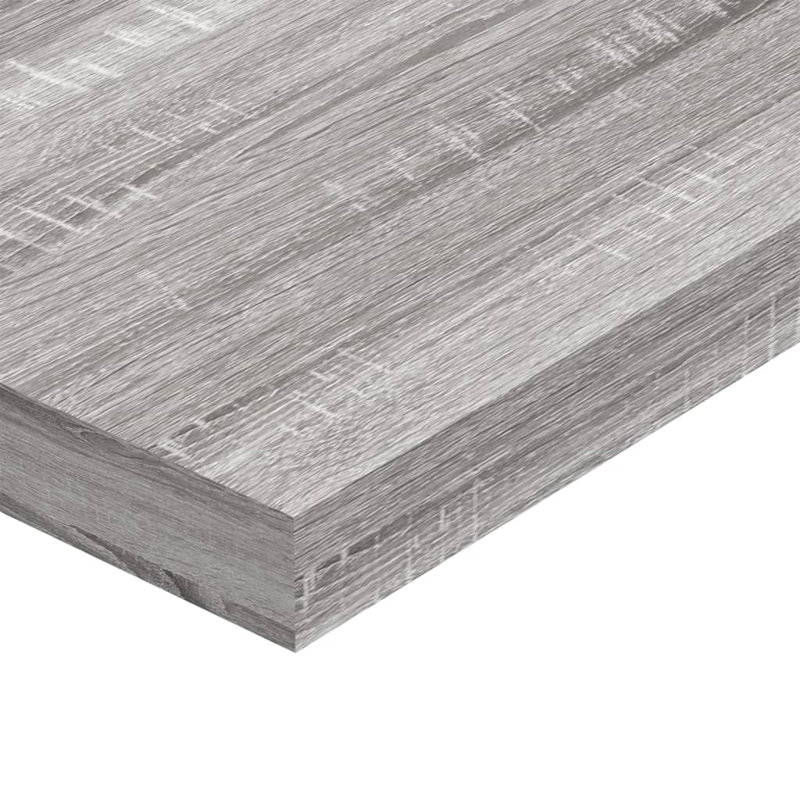 Thresa Bracket Shelf, 0.6 in H × 39.4 in W × 3.9 in D, Grey Sonoma