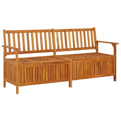 Inge Wooden Storage Bench by Millwood Pines