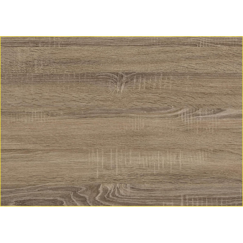 Bureaux, bureau d'ordinateur moderne de L 40 po avec casiers de rangement, stratifié brun et amp; Métal noir | Taupe | Panneau de particules