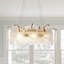 Lustre en cristal 3 couches Kaylanie