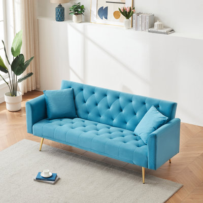 Canapé-lit double convertible et pliable polyvalent pour le salon, idéal pour se détendre, faire la sieste et économiser de l'espace dans n'importe quelle maison