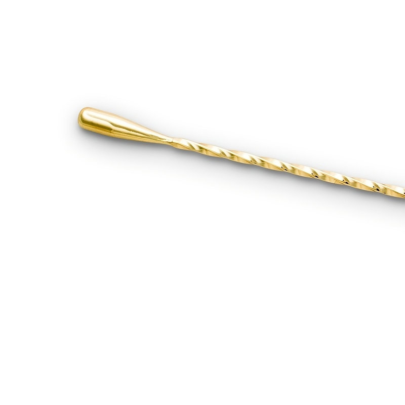 Cuillère en forme de larme Professional Series (30 cm), Plaqué or