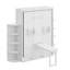 Lit escamotable avec armoire murale cachée-1752236568