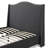 Hampton  Wingback Bed, Linen-108856401-108856409