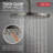 Modern Raincan Round Single-Function Tub and Shower Faucet Set, Valve Trim Kit, Rainfall Shower Head-94088346