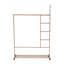 108cm Rolling Clothing Rack