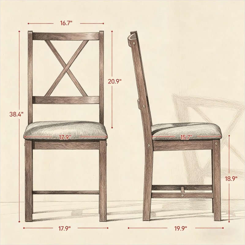 Linen Upholstered Side Chair
