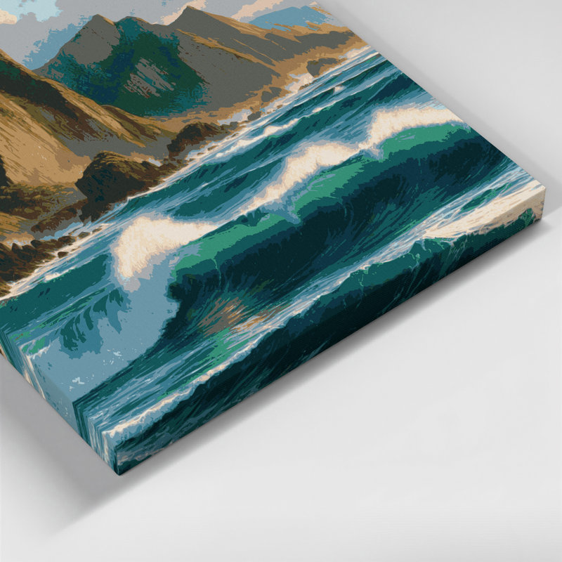 Art mural sur toile Hawaii, H 20 po x l 24 po