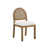 Cream Polyester/ Light Brown Frame is out of stock