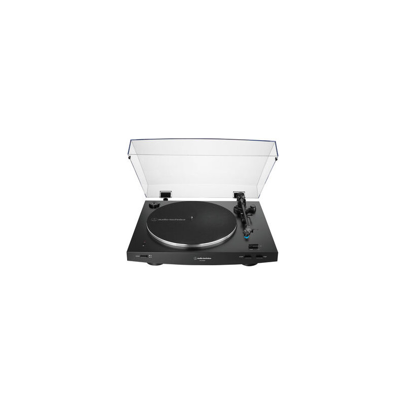 Audio Technica AT-LP3XBT-BK Bluetooth Turntable Belt Drive Fully Automatic 33/45 (Black), Black