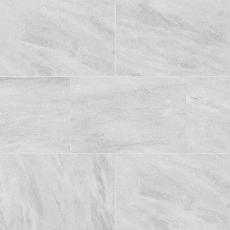 Celestine 12 in. x 24 in. x 2 in. Sandblasted Marble Pool Coping Eased Edge (2 sq. ft./unit, 1 Piece), Fog