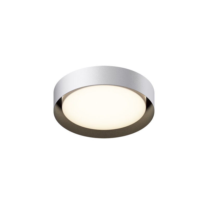 Artyom Pastic LED Flush Mount, White/Black