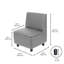 Fauteuil modulaire Kid Comfort - gris-124164554