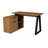 Hermie 55.12'' W L-Shaped Writing Desk with Cabinet-1648690298