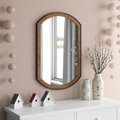 Alpert Wood, Metal Oval Mirror