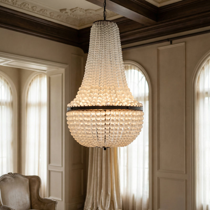 Lustre empire unique à 4 lumières